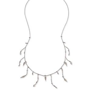 Kendra Scott Loralei Necklace in Antique Silver